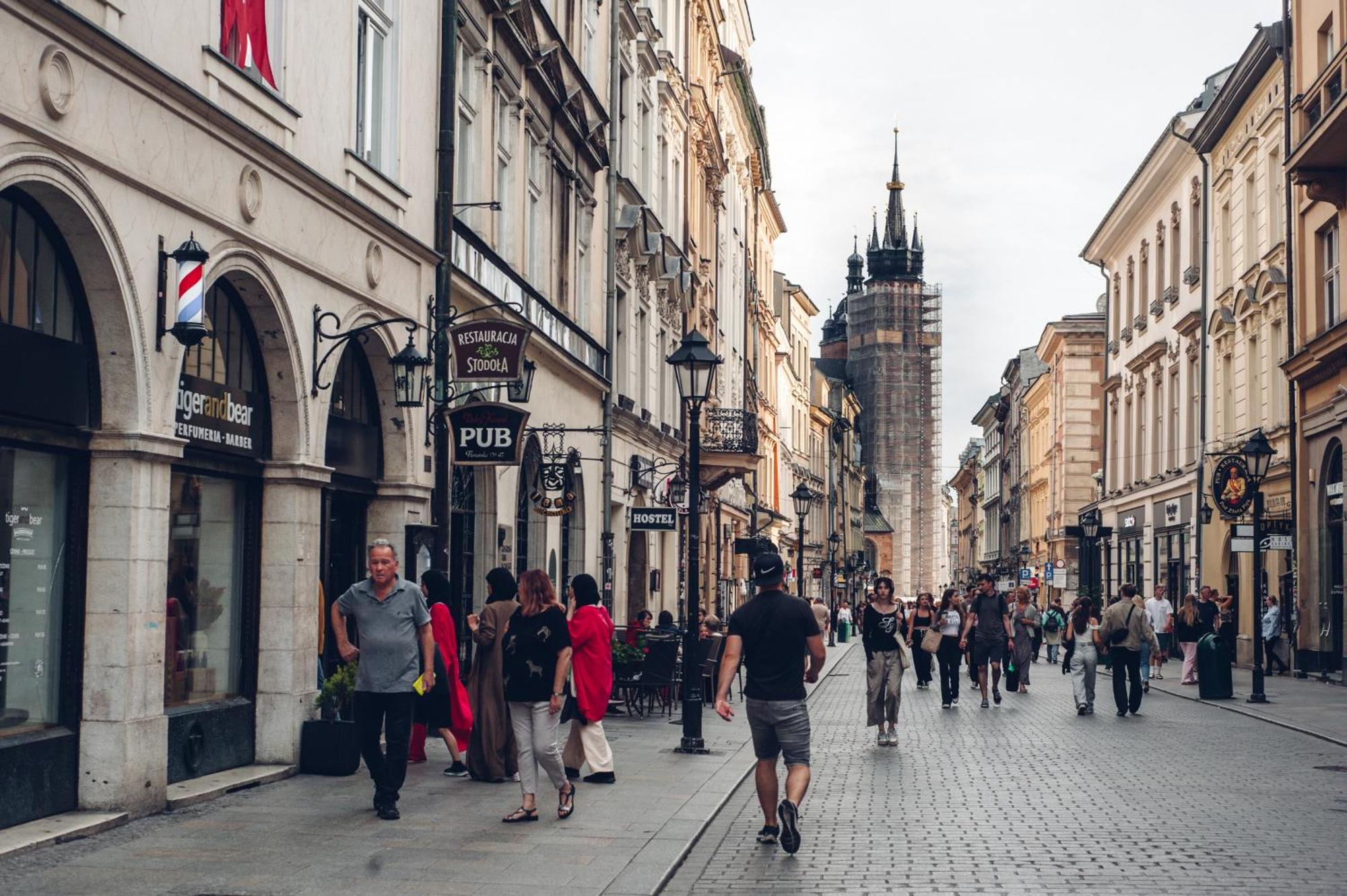 Apartamento Quiet Luxury On Florianska Cracovia Exterior foto